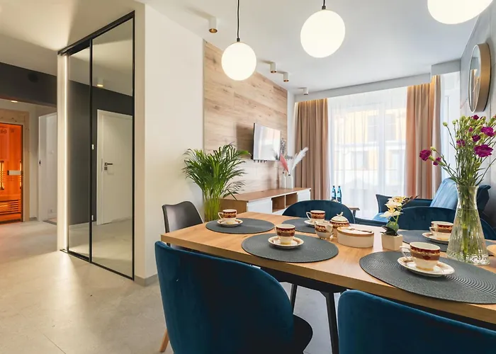 Appartement Klimatyzowane, 2 Sypialnie, Prywatna Sauna, Obok Aquaparku By W Karkonoszach Karpacz